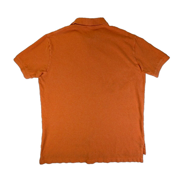 Ralph Lauren Polo Shirt Men's XL Short Sleeve Orange Preppy Casual 100% Cotton - Picture 2 of 8
